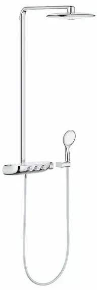 Coloana de dus cu baterie termostatata Grohe RainShower System Smartcontrol Duo 360 cu 2 functii