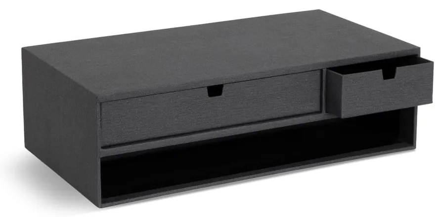 Organizator pentru sertar-pentru documente din carton Ted Canvas Paper Laminate – Bigso