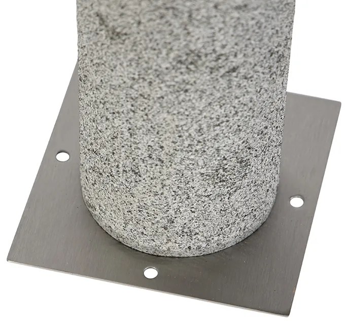 Lampă de podea modernă pentru exterior granit 40 cm - Happy