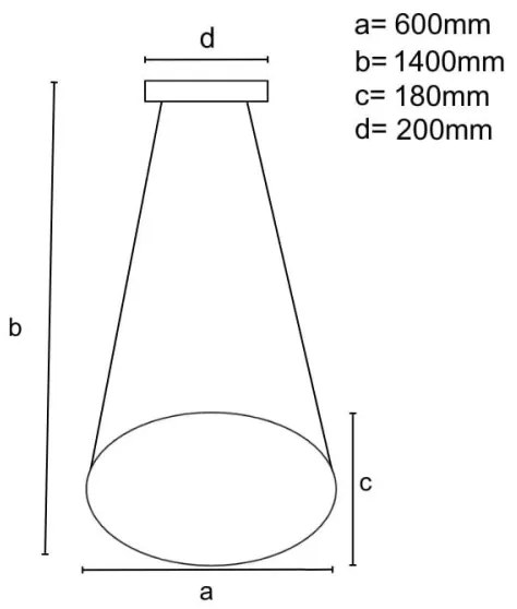 Lustră LED dimabilă pe cablu LED/70W/230V 3000-6500K alb + telecomandă