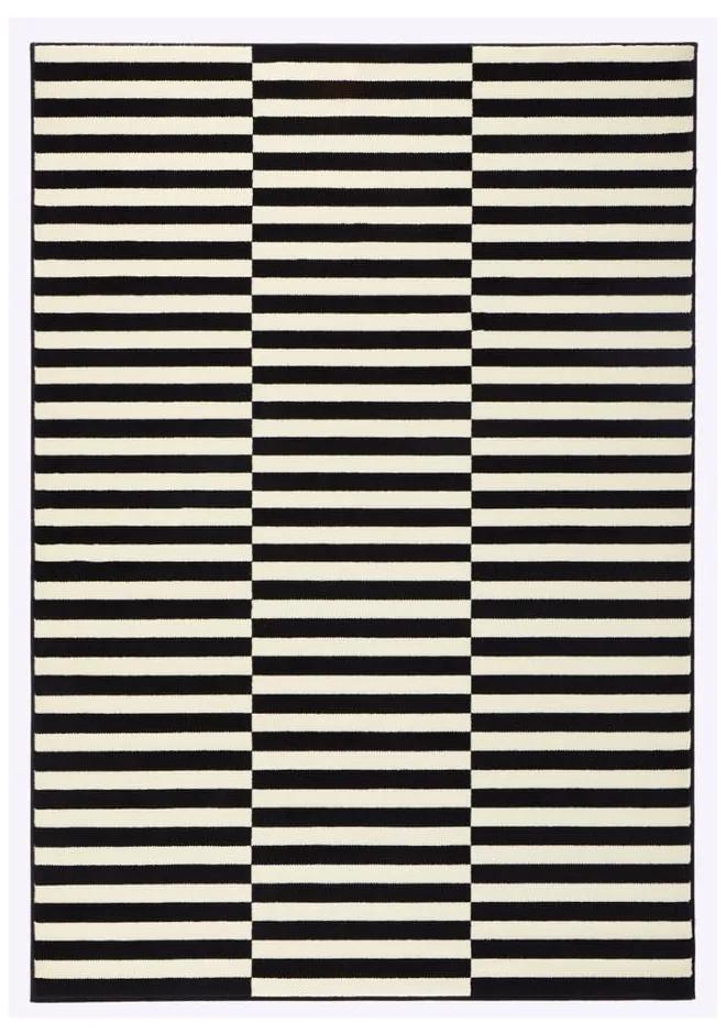 Covor Hanse Home Gloria Panel, 200 x 290 cm, alb - negru