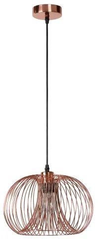 Lucide 02400/30/17 - Lampa suspendata VINTI 1xE27/60W/230V cupru