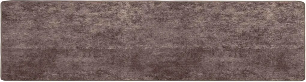 vidaXL Covor Runner MARSA Gri 400 x 80 cm Poliester și PVC