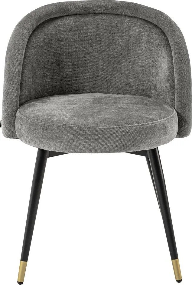 Set de 2 scaune design LUX Chloe, gri 114528 HZ