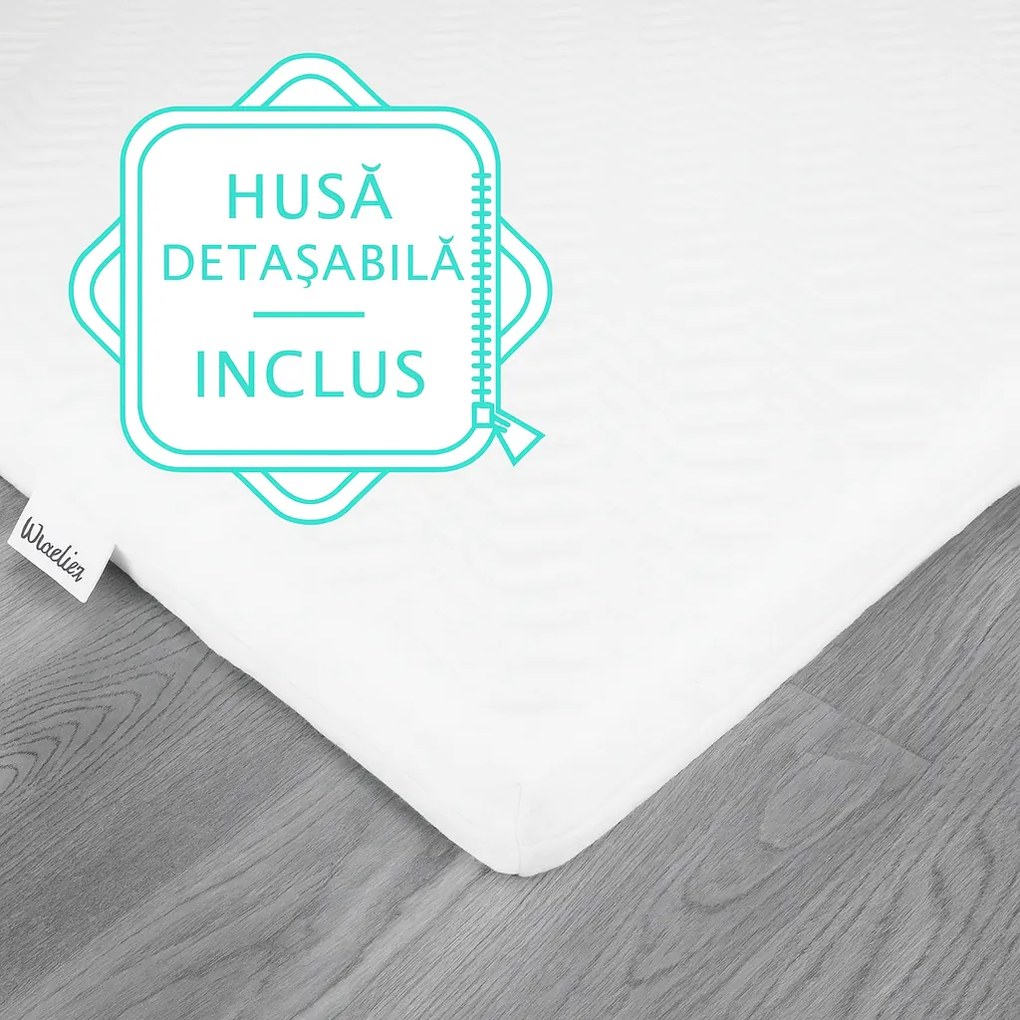 Saltea pentru tarc 88A 88A 6 cm , Spuma poliuretanica + Husa detasabila Comfort Line, 2 in 1 saltea covoras de joaca