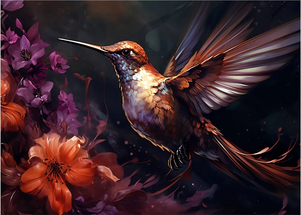 Tablou - Colibri (70x50 cm)