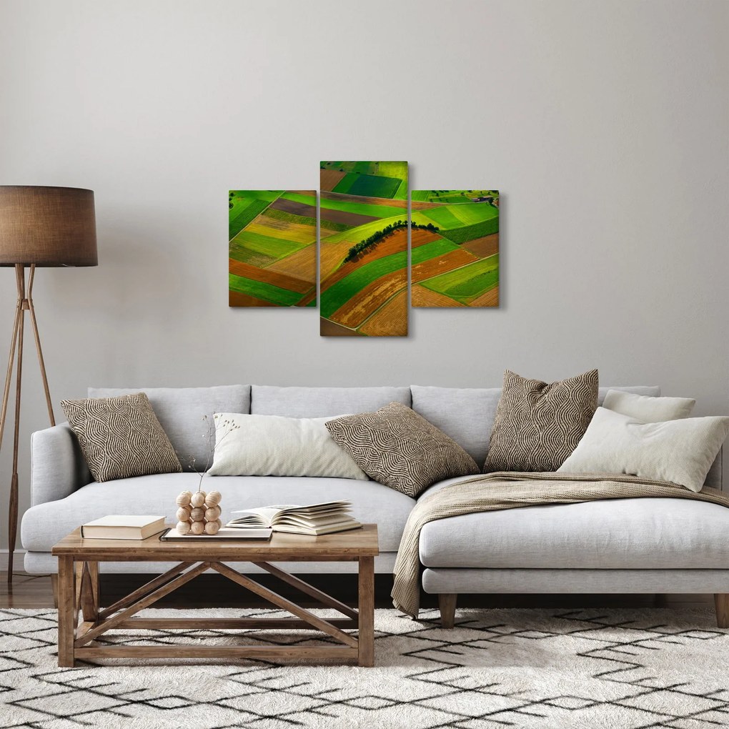 Tablou - Lan, luncile (90x60 cm)