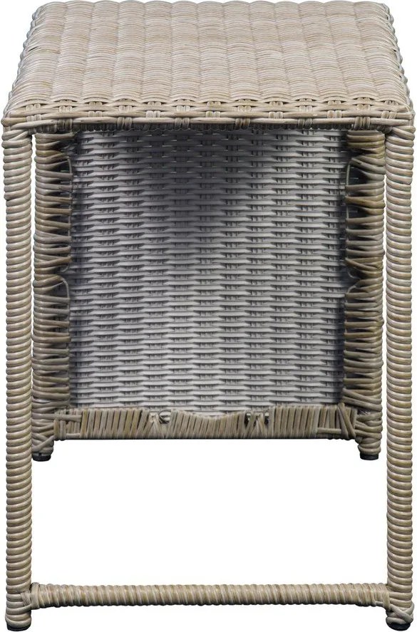 Set mobilier de grădină bej/maro deschis pentru 2 persoane Modular – Unique Furniture