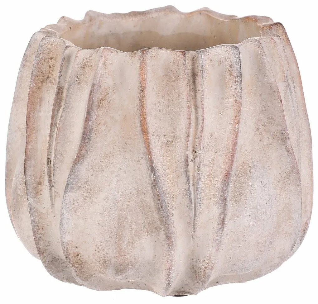Husă de beton pentru ghiveci S1, gri, 18 x 15 cm, 18 cm