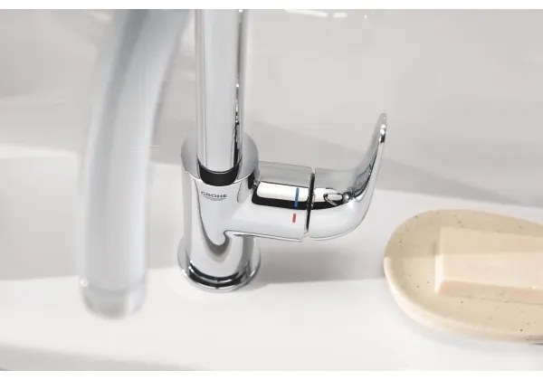 GROHE 24330001 - baterie pentru lavoar EUROSMART, mărimea L, crom lucios