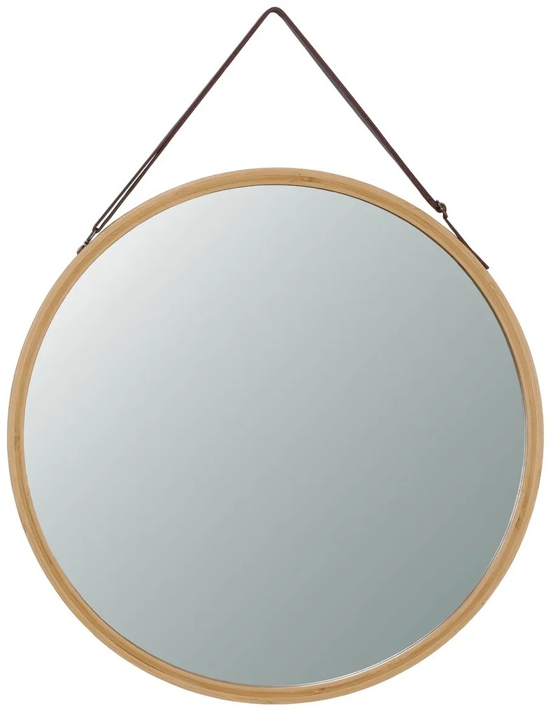 Oglinda de perete B053 NAT, bambus