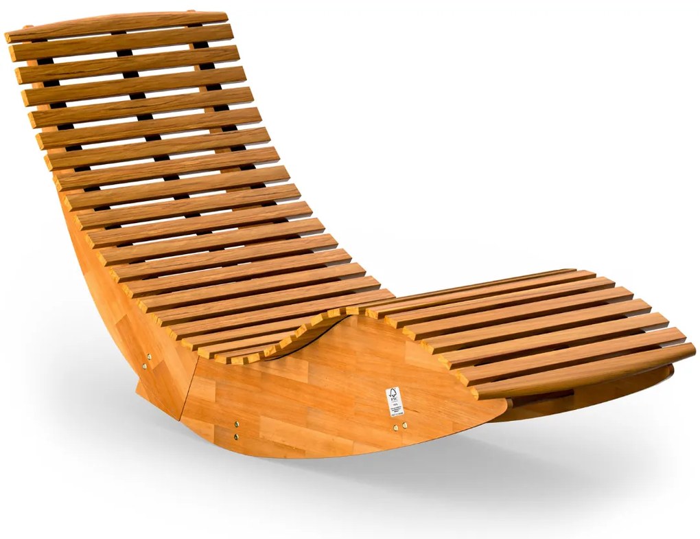 Leagăn BALI,155x60x93cm, maro natural Casaria