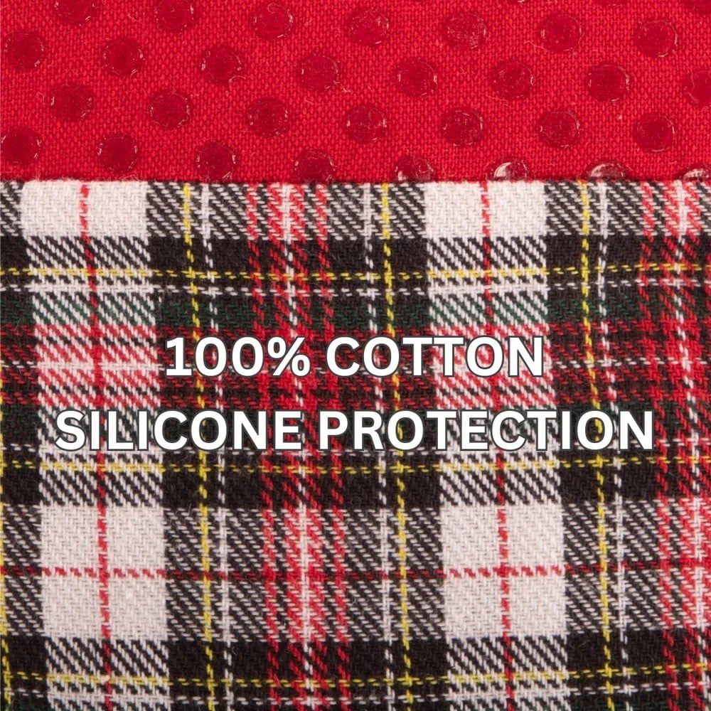 Mănuși de bucătărie 2 buc. din bumbac – Tiseco Home Studio