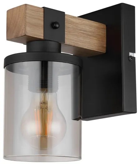 Brilagi - Aplica de perete VISTA 1xE27/60W/230V, stejar