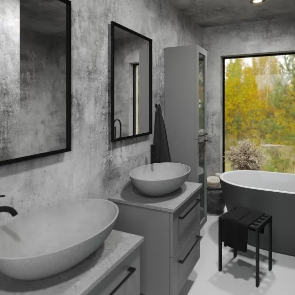 Oglindă de baie BATH DELUXE 01-060-05-02-00 BORGSTED 60x80 cm negru