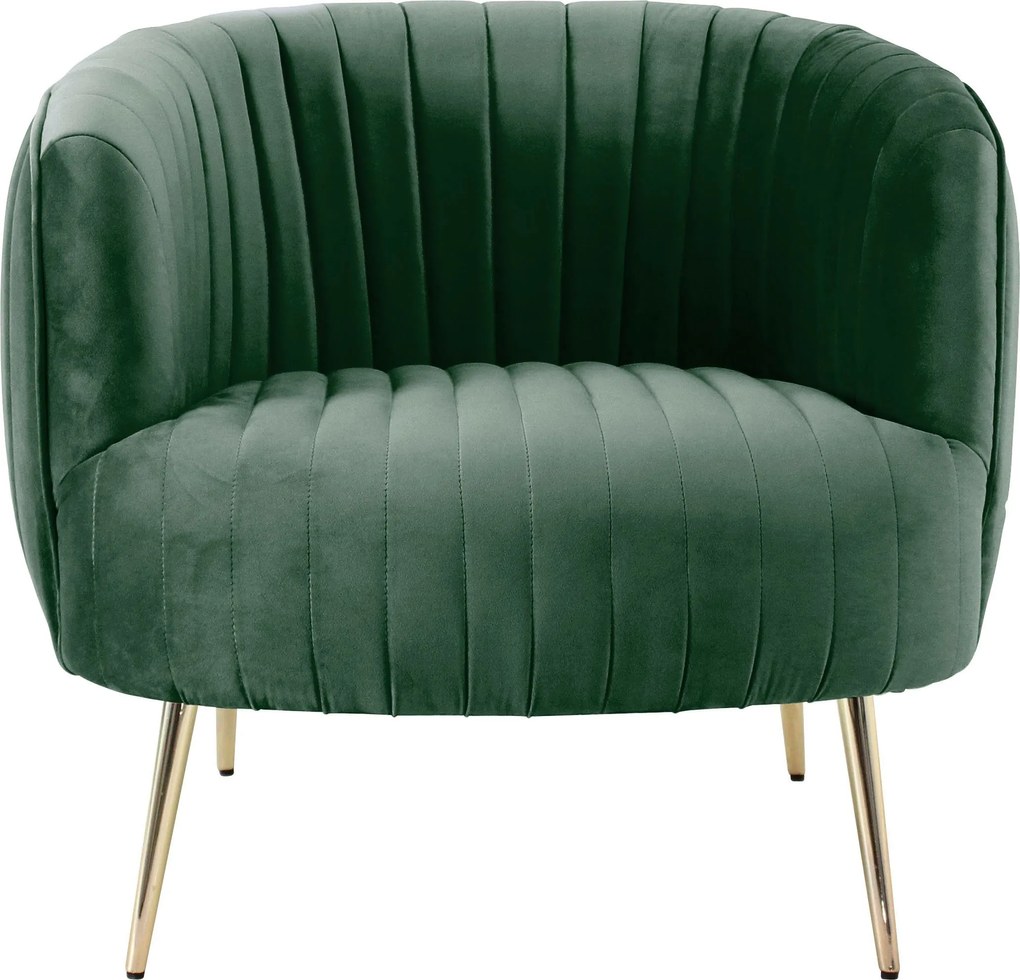 Fotoliu Eveline verde 81,5/74,5/74 cm