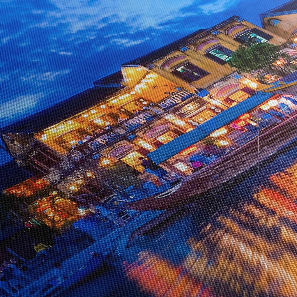 Tablou - Orașul de noapte Hoi An, Vietnam (90x60 cm)