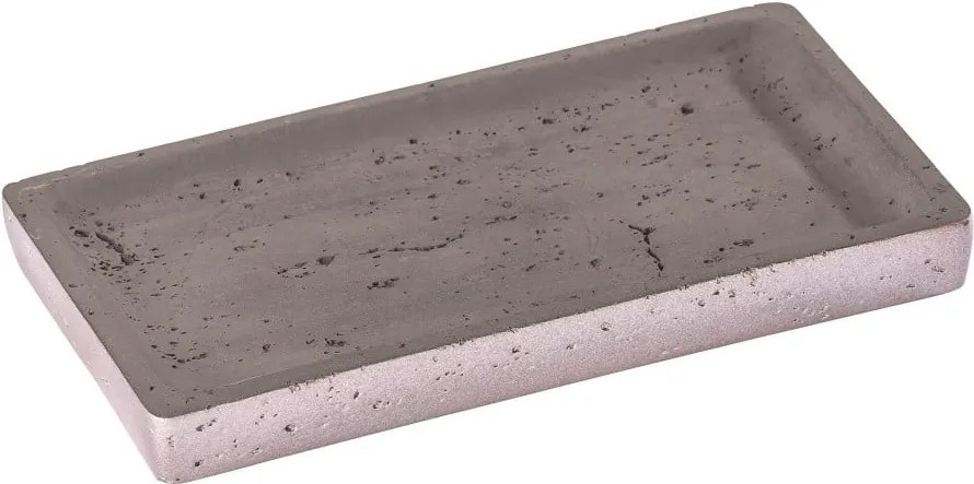 Tavă din beton Wenko Mauve, argintiu