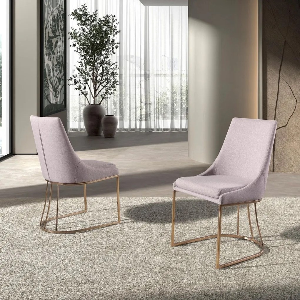 Scaun design LUX, Metal, Tesatura 4182