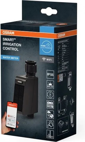 Osram - Electrovalvă de irigare cu panou solar SMART+ IP55 Wi-Fi