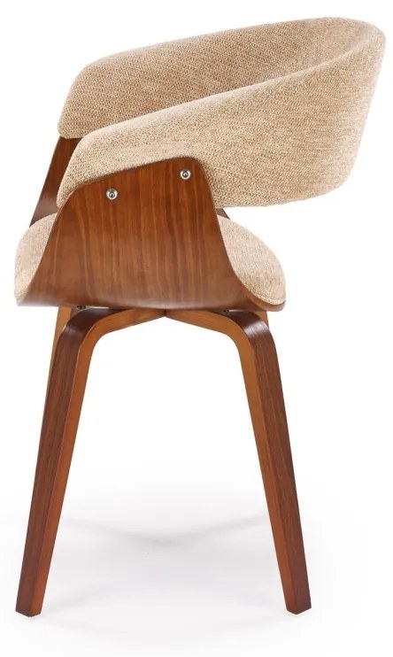Scaun K545 bej/nuc H83 cm