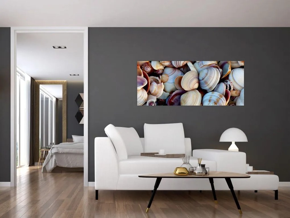 tablou cu scoici (120x50 cm)