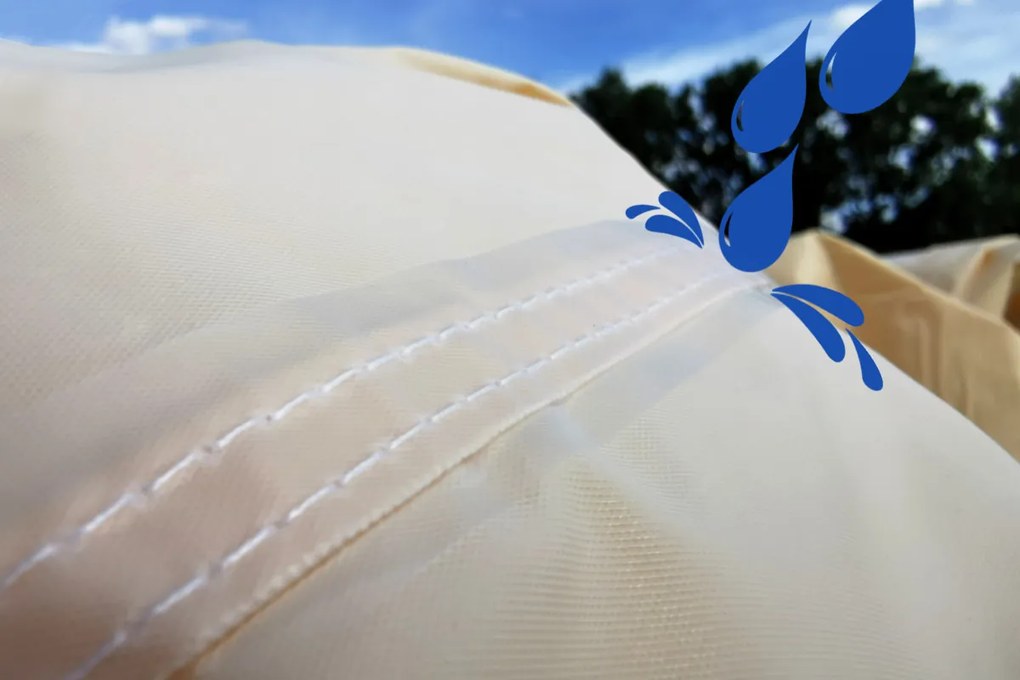 Cort tip foarfecă 3x6 m ALU fără pereți - Cadru din aluminiu, Impermeabil - fără pereți - Roșu