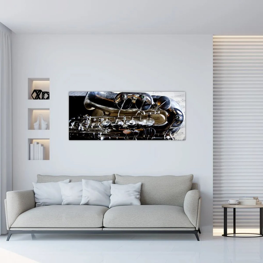 Tablou - Saxofon (120x50 cm)