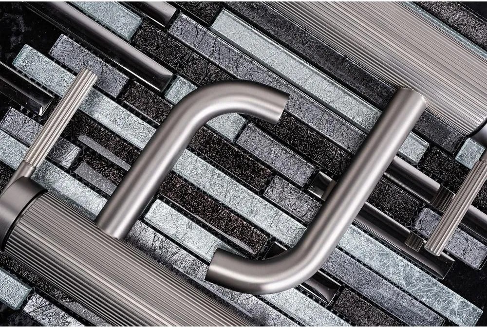 Baterie lavoar inalta Rea Argon crom periat