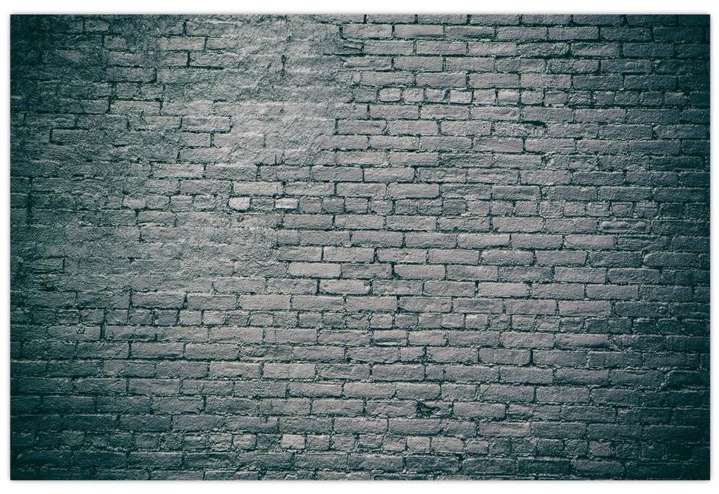 Tabloul cu perete din cărămidă (90x60 cm)