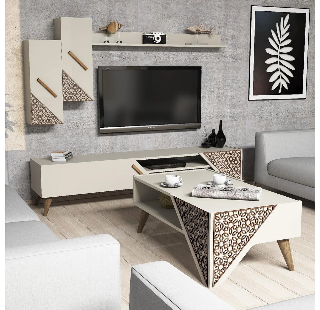 Mobilier living Berny (Crem). 1089107