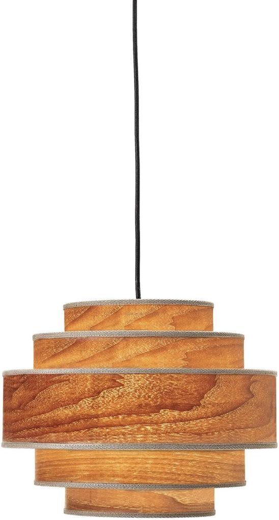 Lustra Pendant, Maro Deschis, Walnut 35x28 cm