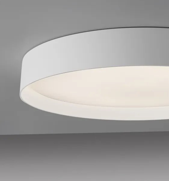 Schöner Wohnen 14595-16 - Plafonieră dimabilă TAVOLI LED/34W/230V albă + telecomandă