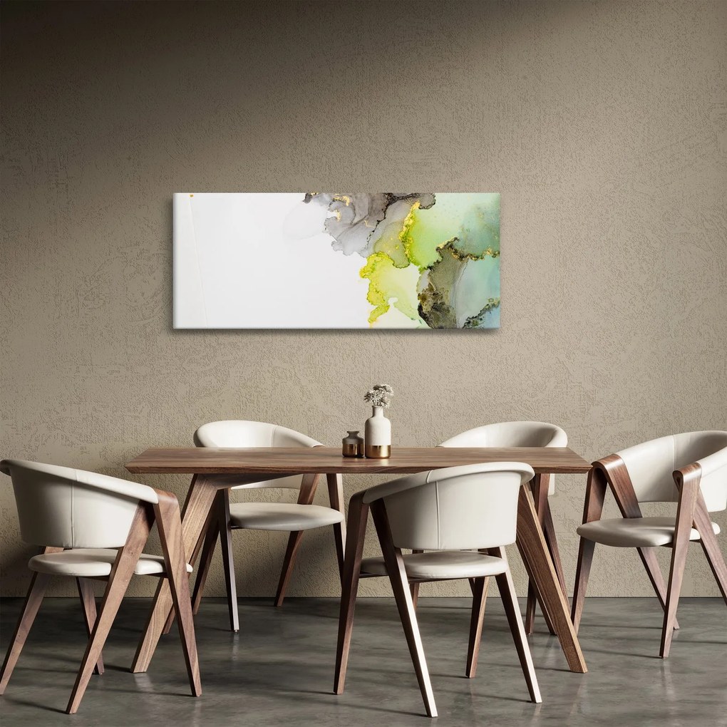 Tablou - Arta abstractă în cerneală (120x50 cm)