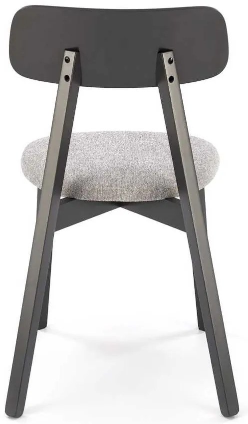 Scaun de bucătărie Hope, gri / negru