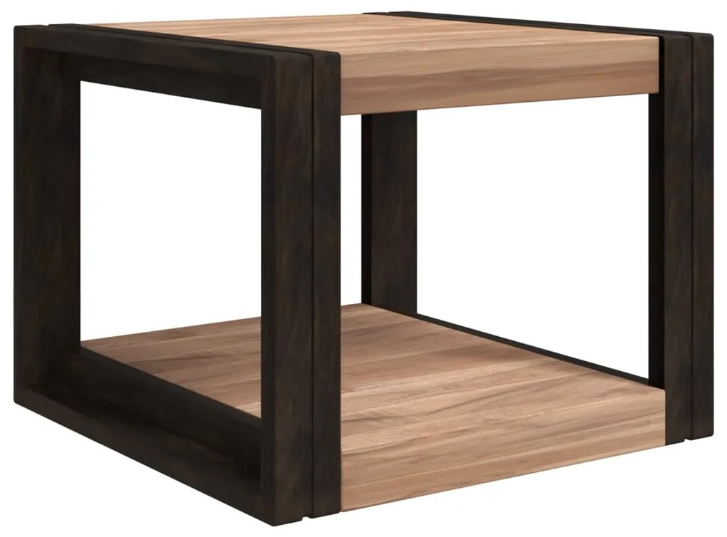 320440 vidaXL Dulap de baie, 45x45x35 cm, lemn masiv de tec