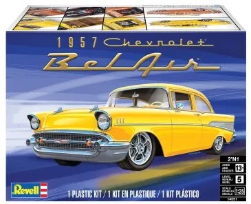 ’57 CHEVY® BEL AIR® TWO DOOR SEDAN - REVELL (RV14551)
