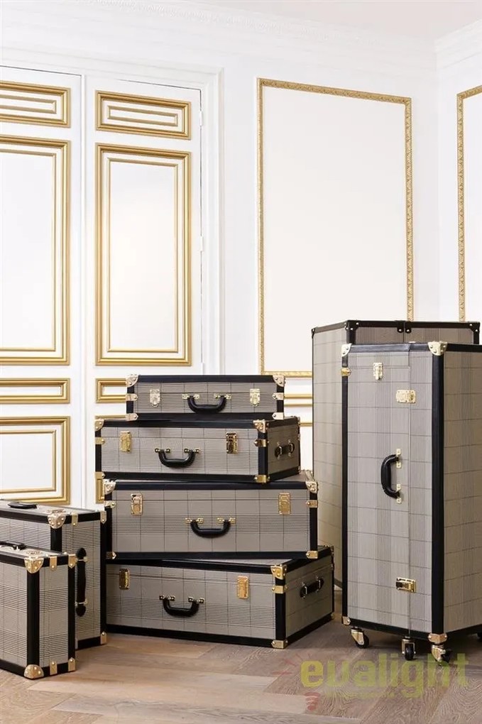 Dulap/ Bar LUX cu roti design cufar Martini Bianco 108869 HZ