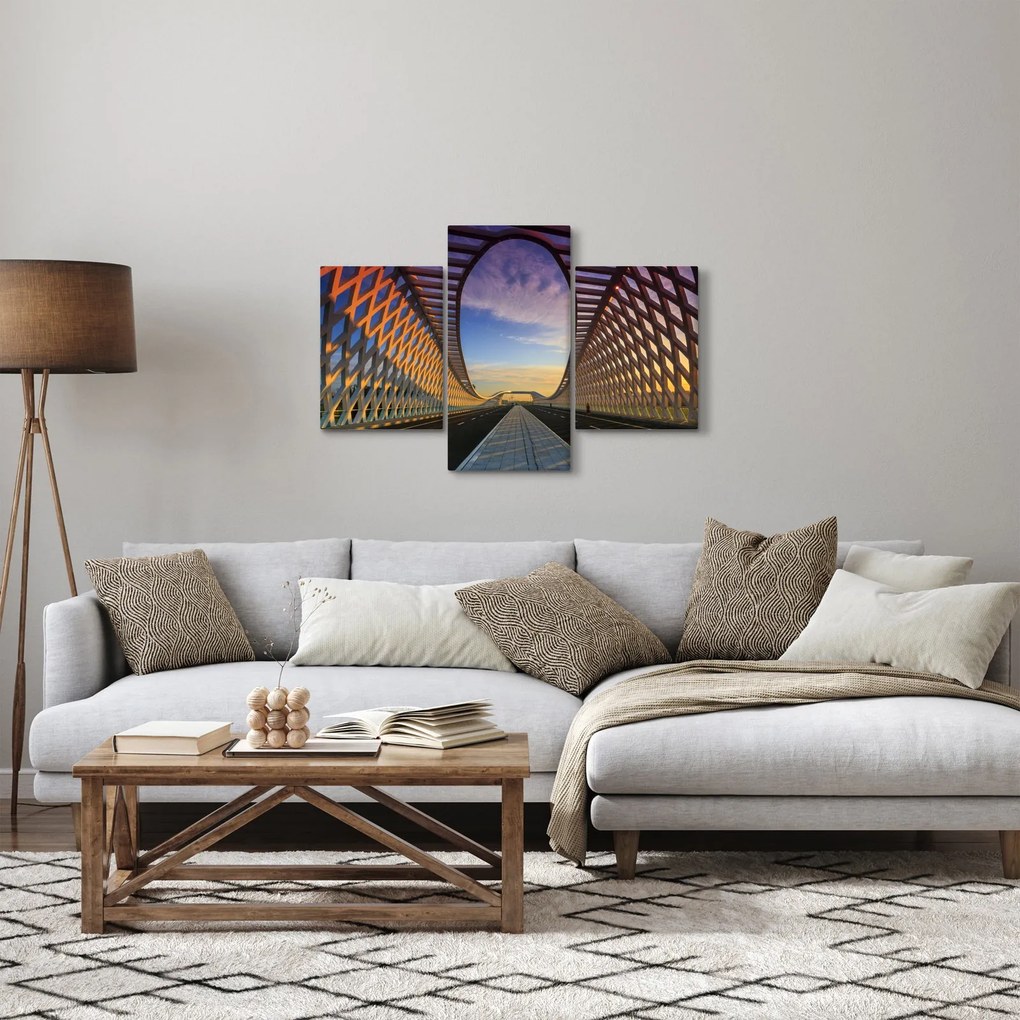 Tablou - Pod cu arhitectură modernă (90x60 cm)