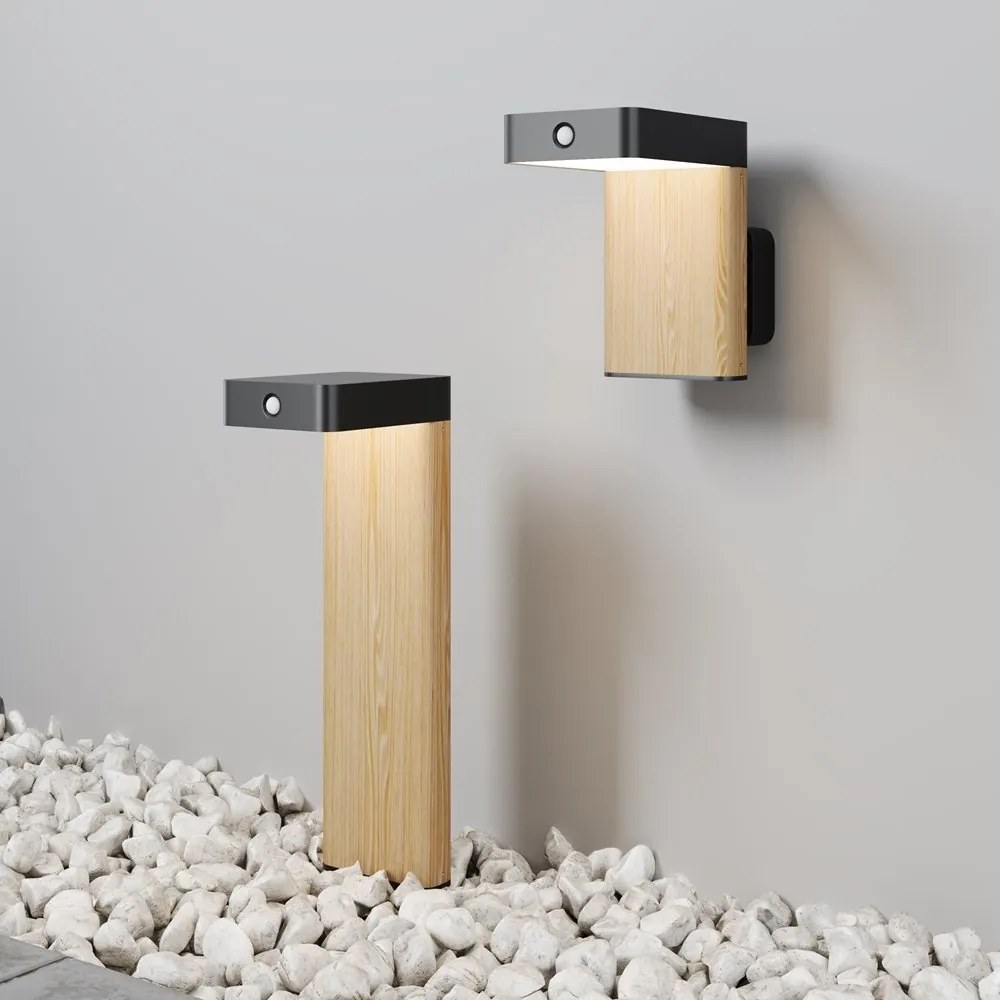Stalp, Lampa solara cu senzor de miscare IP65 Nordis