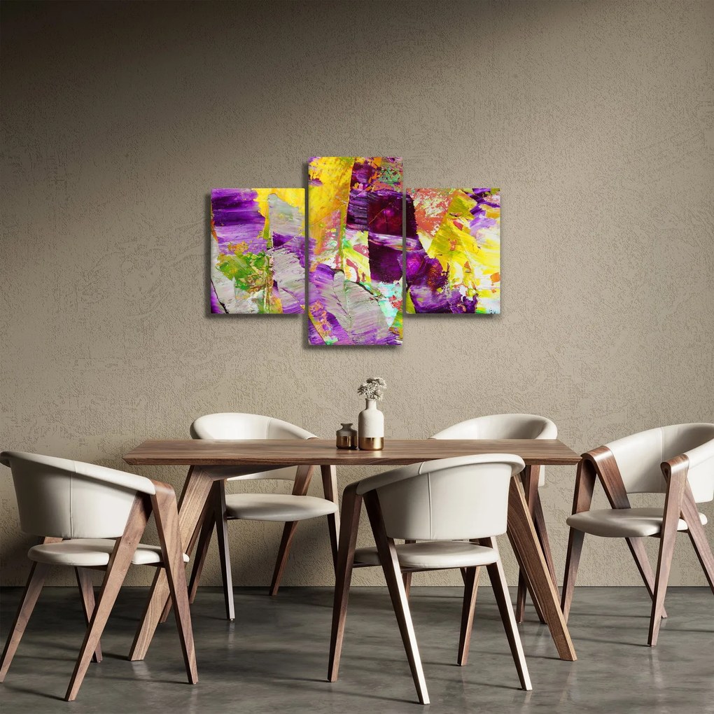 Tablou cu abstracție - pictura (90x60 cm)