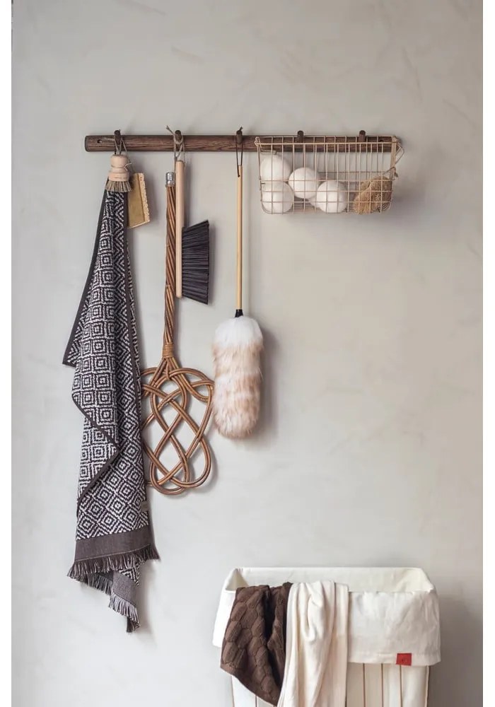 Cuier de perete maro din lemn de stejar 72 cm Roots – Mette Ditmer Denmark