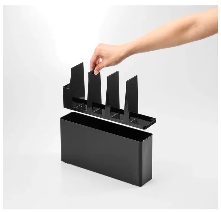 Suport pentru ustensile de bucătărie din metal Tower – YAMAZAKI