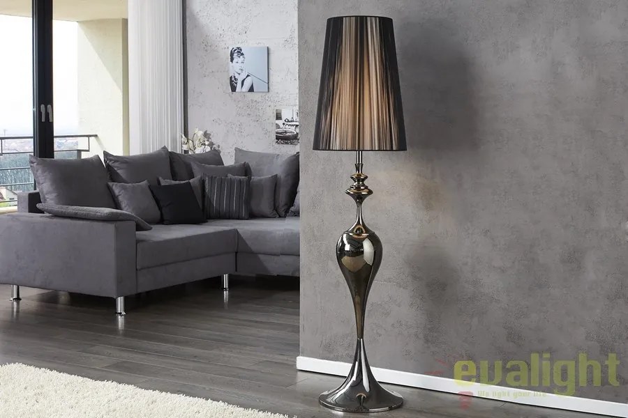 Lampadar elegant Lucie black A-20512 VC Design