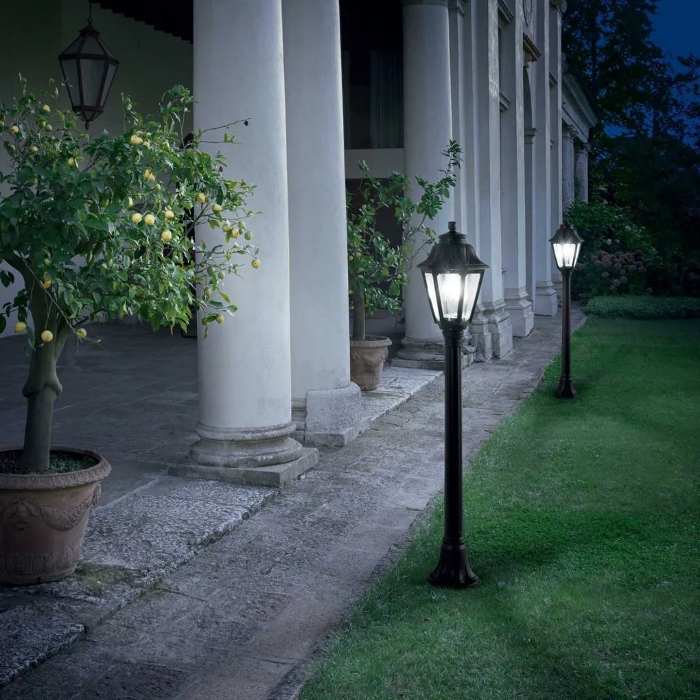 Stalp de exterior IP55 DAFNE PT1 BIANCO
