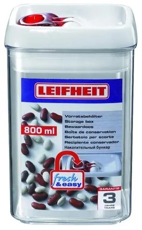 Doză pentru alimente Leifheit FRESH & EASY,  800 ml, 0,8 l