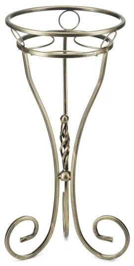 Suport de flori 62x28 cm auriu