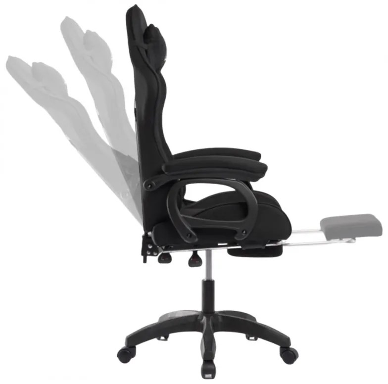 Scaun de gaming negru SNAKE