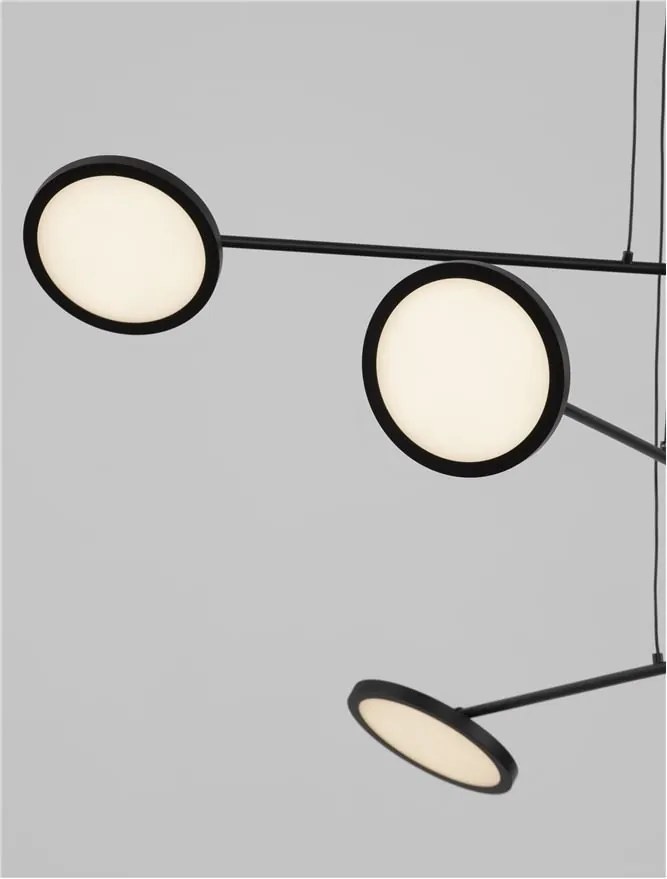 Lustra moderna dimabila cu 6 spoturi LED directionabile SCOPE