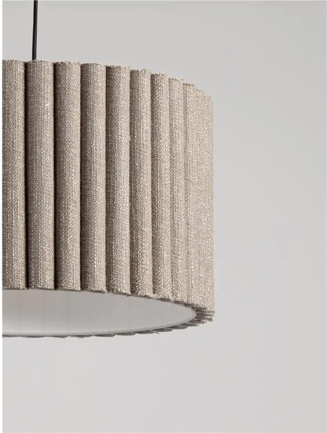 Lustra suspendata cu abajur din in verde Nos